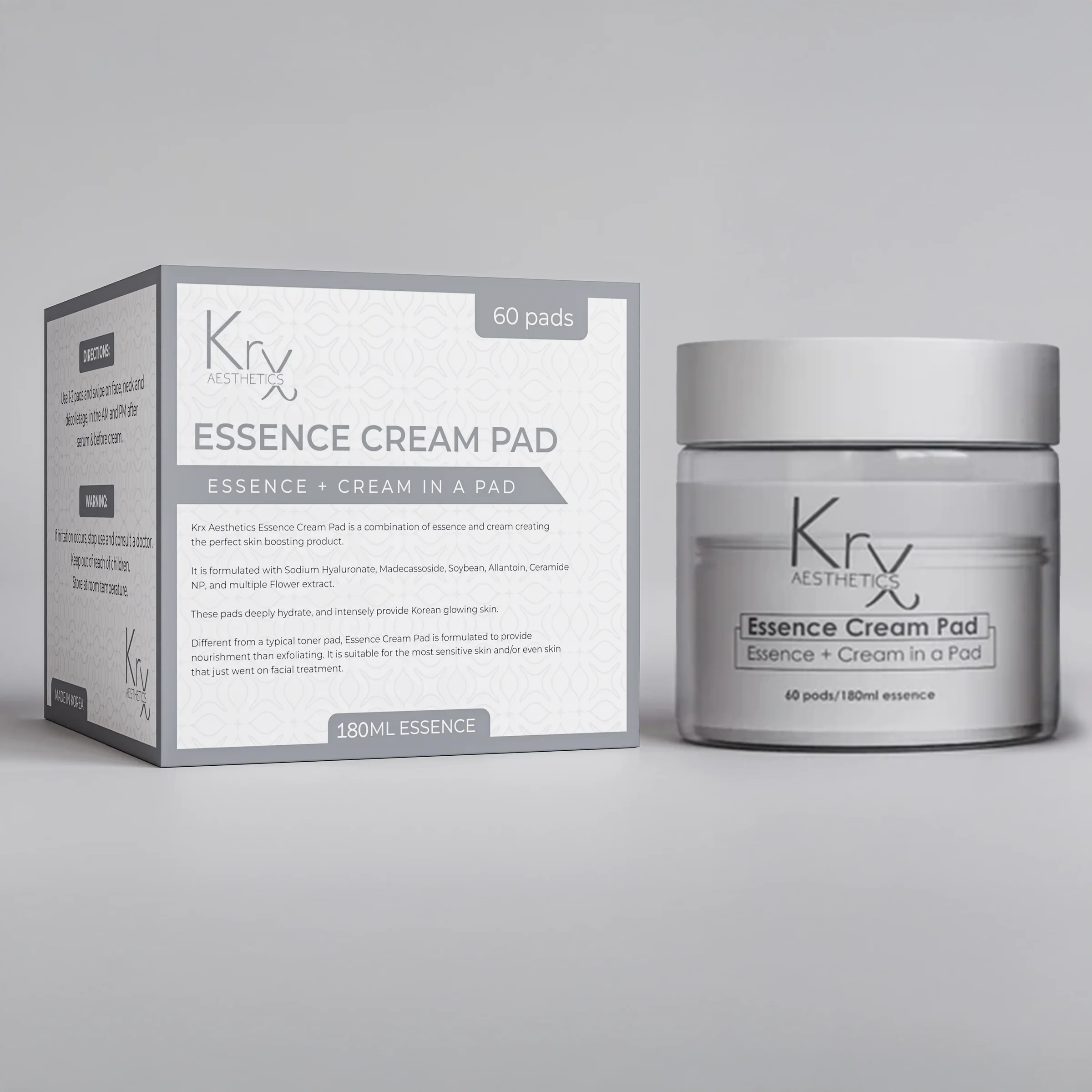 KRX AESTHETICS Essence arcápoló korongok