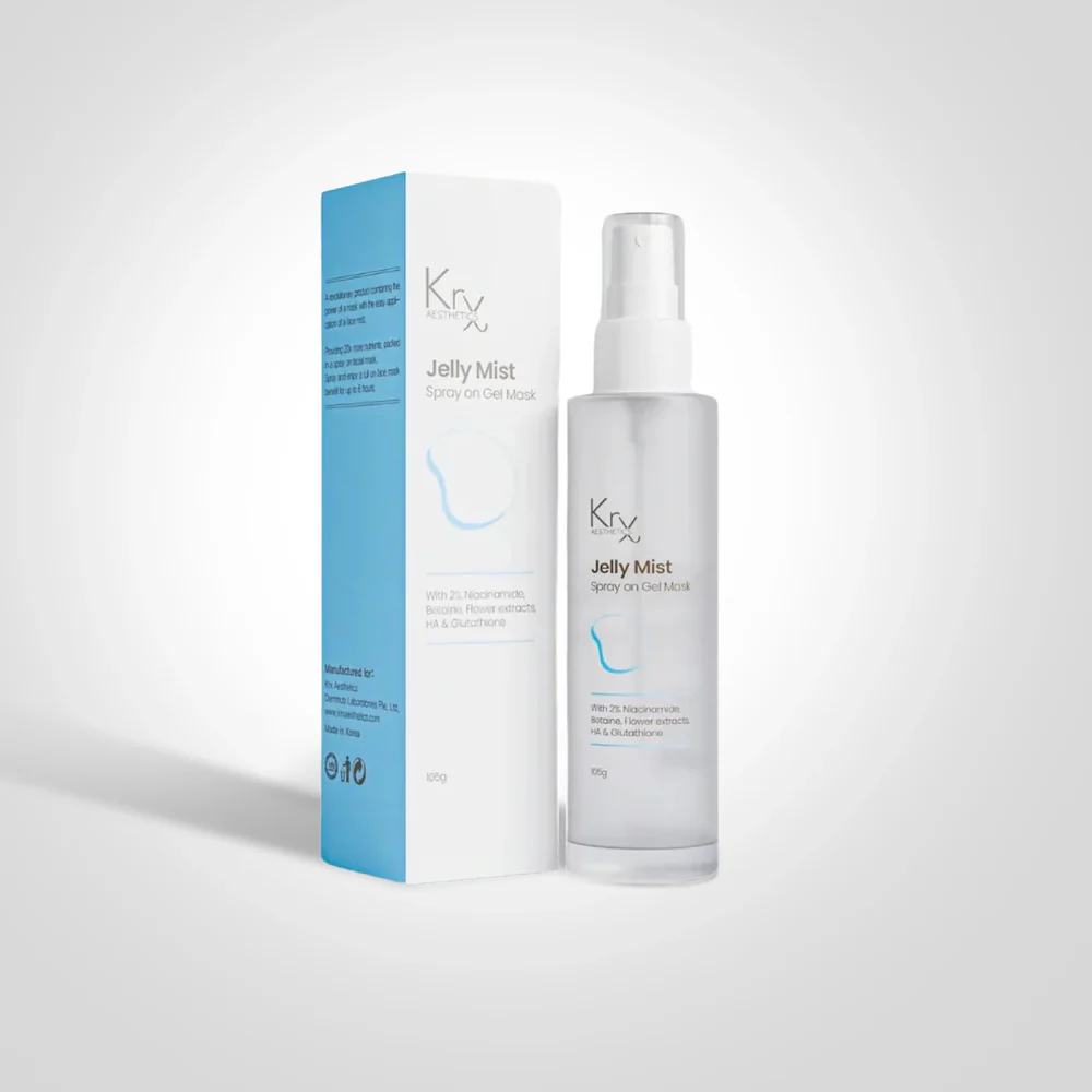 KRX Aesthetics Jelly Mist Spray maszk