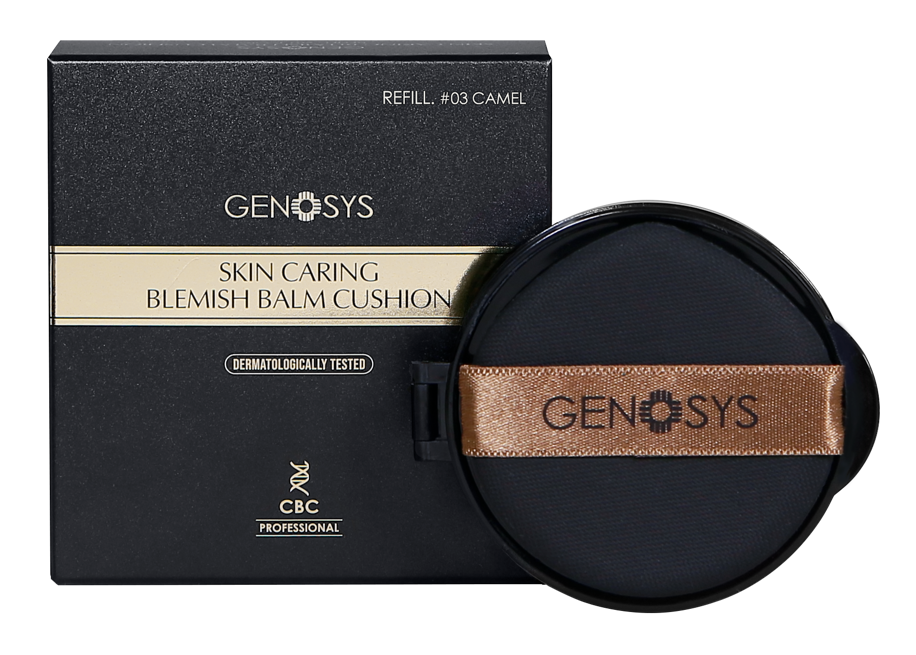 SKIN CARING BLEMISH BALM CUSHION REFILL CAMEL/BEIGE/IVORY